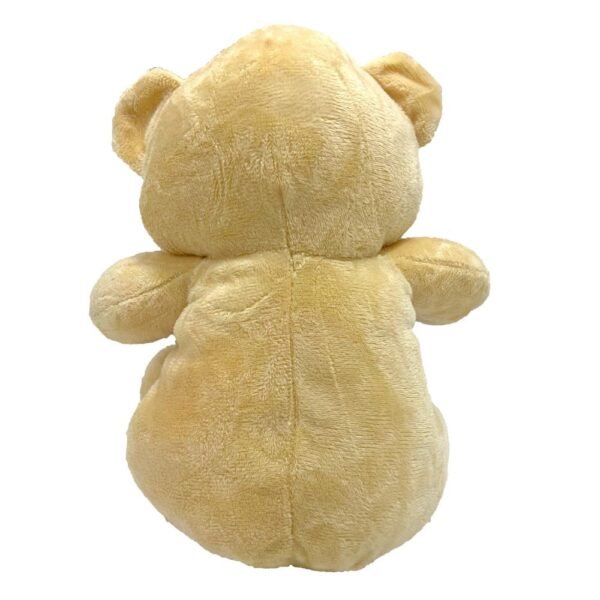 Pelucia Urso Creme Com Coracao 20cm +3 Anos Fizzy - Image 3