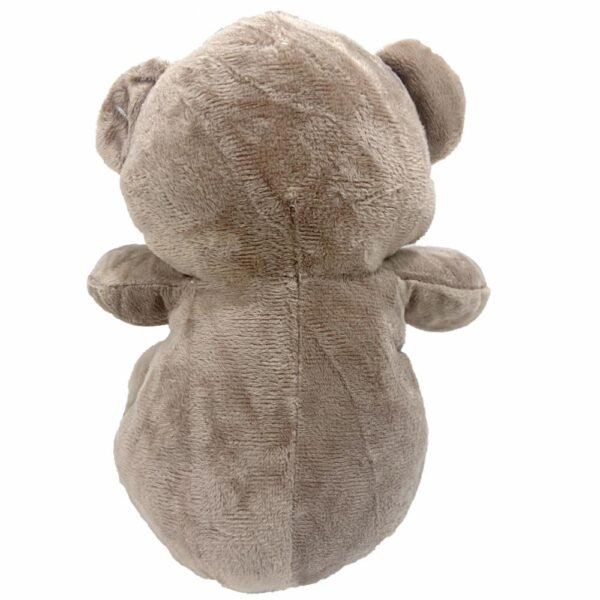 Pelucia Urso Marrom Com Coracao 20cm +3 Anos Fizzy - Image 3