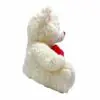 Urso De Pelucia 25cm Quatro Coracoes Creme Fizzy - Imagem 2