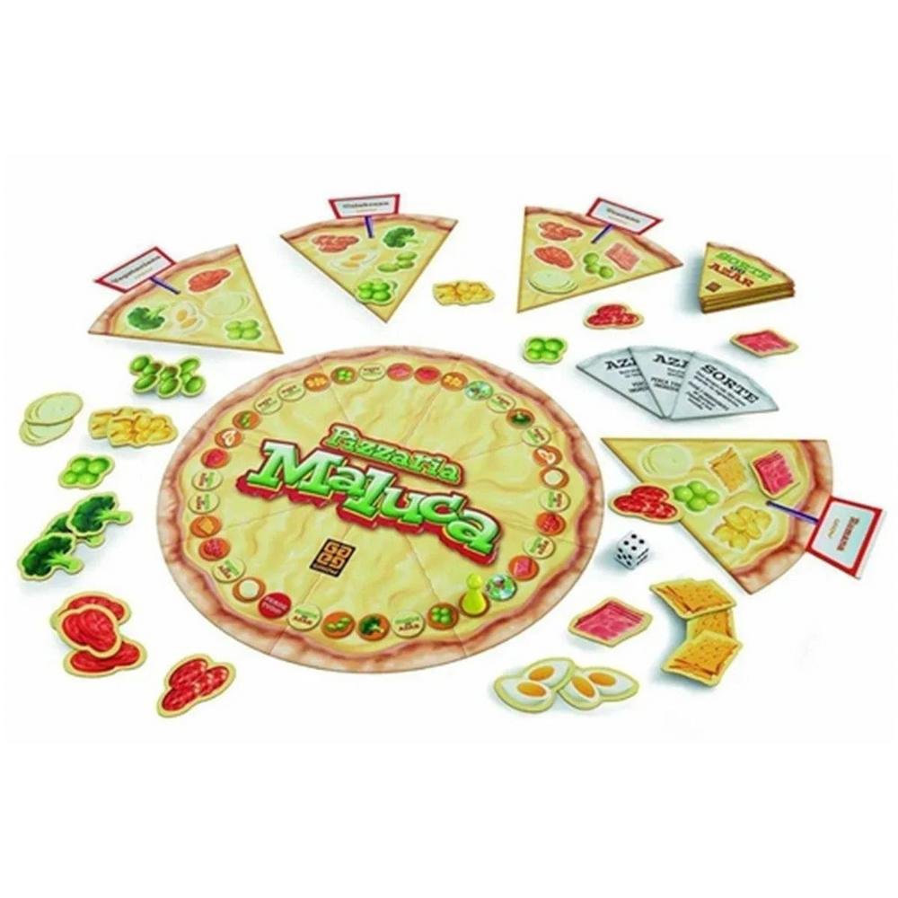 Jogo Pizzaria Maluca +6 Anos Grow – Papelaria Pigmeu