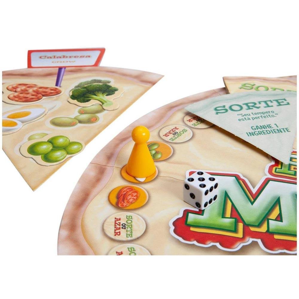 Jogo de Tabuleiro Infantil - Pizzaria Maluca - Grow