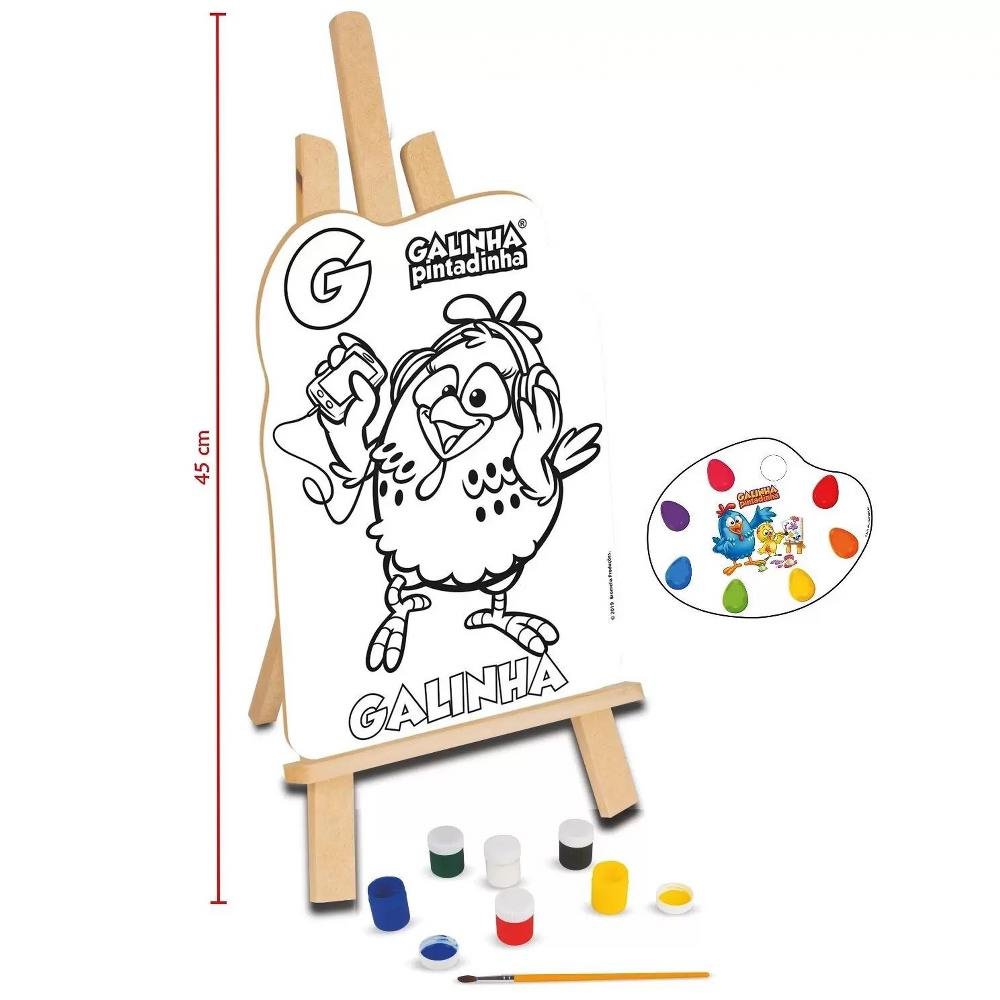 Kit de Pintura Galinha Pintadinha Infantil +4 Anos Nig – Papelaria Pigmeu