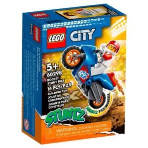 Lego City Moto de Acrobacias Foguete 14 Pecas +5 Anos 60298