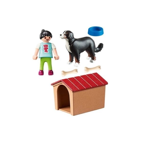 Playmobil Cachorro Com Casinha Country 7 Pecas +4 Anos 70136 - Image 3