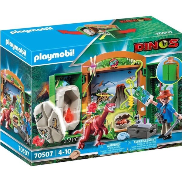 Playmobil Dinos Play Box Explorador de Dinossauros 70507