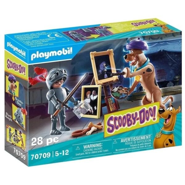 Playmobil Scooby Doo Aventura Cavaleiro Negro 28Pcs 70709