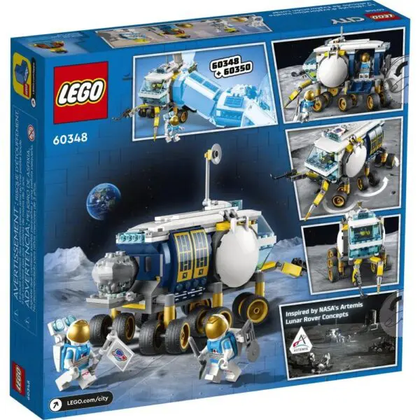 Lego City Veiculo de Exploracao Lunar 275 Pecas +6Anos 60348 - Imagem 2