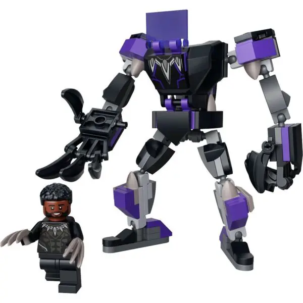 Lego Marvel Armadura Robo do Pantera Negra 124 Pcs 76204 - Image 2