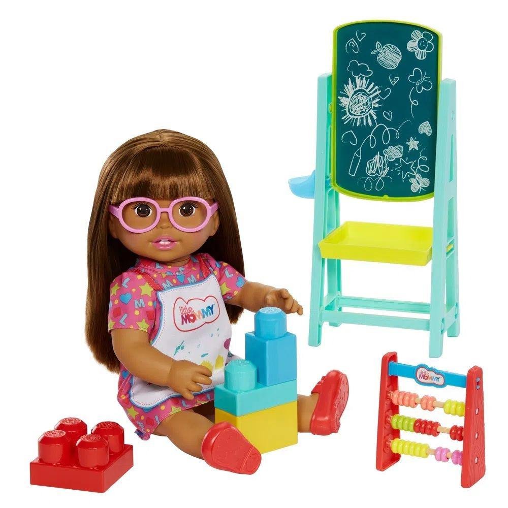 Little Mommy Primeiro Dia De Aula Morena Mattel – Papelaria Pigmeu