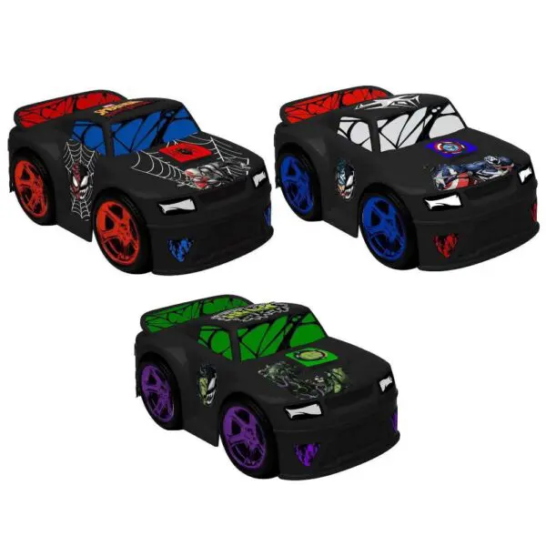 Carrinho Venomized Racer Roda Livre Sortido Marvel Candide