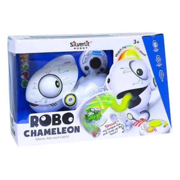 Robo Camaleao Robo Controle Remoto com Luz Led Colorida Dtc - Imagem 2