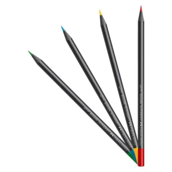 Lápis de Cor EcoLapis SuperSoft 50 Cores Faber-Castell - Imagem 2