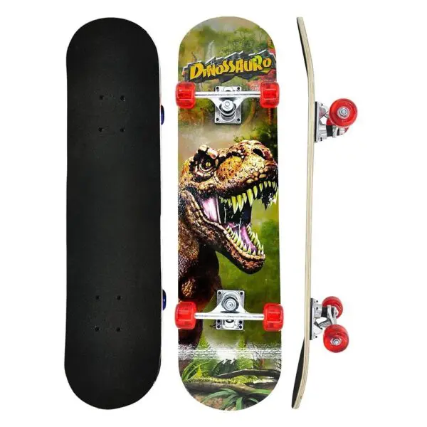 Skate Semi Profissional Montado Completo Até 70kg Dm Radical