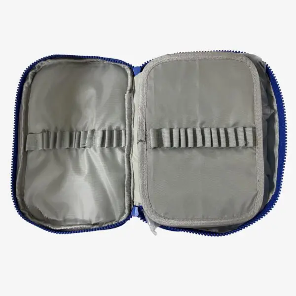 Estojo Box Nylon Futebol Masculino Azul 816136 - Imagem 2