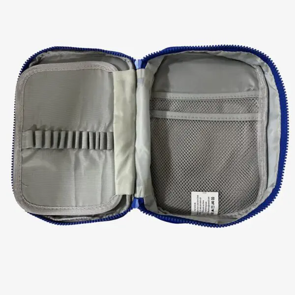 Estojo Box Nylon Futebol Masculino Azul 816136 - Imagem 3