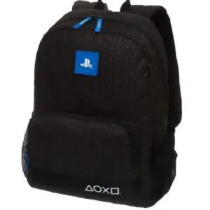 Mochila De Costas Playstation Combo Preta Pacific