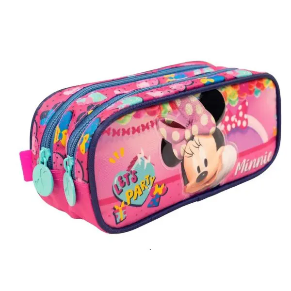 Kit Mochila de Costa+Lancheira+Estojo 14 Minnie R Xeryus - Imagem 6