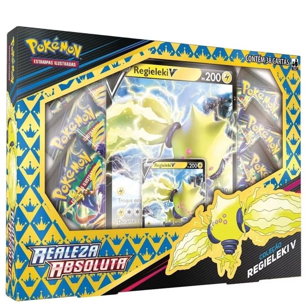 Box Carta Pokemon Equipe Valor Broche 38 Cartas Copag – Papelaria