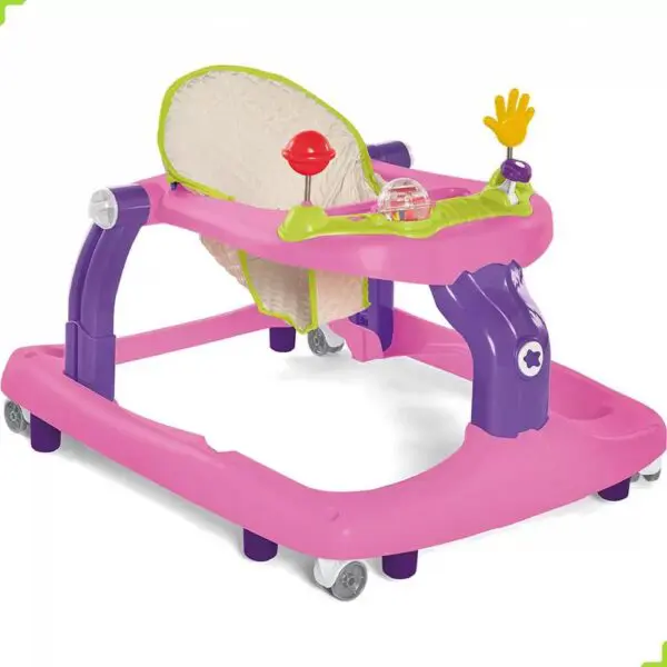 Andador Infantil Move Baby Rosa Bebe Tateti