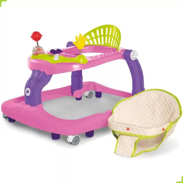 Andador Infantil Move Baby Rosa Bebe Tateti - Image 2