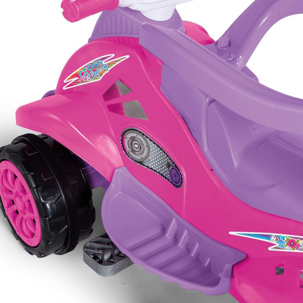 Quadriciclo Infantil Cross Turbo Pink - Calesita 968