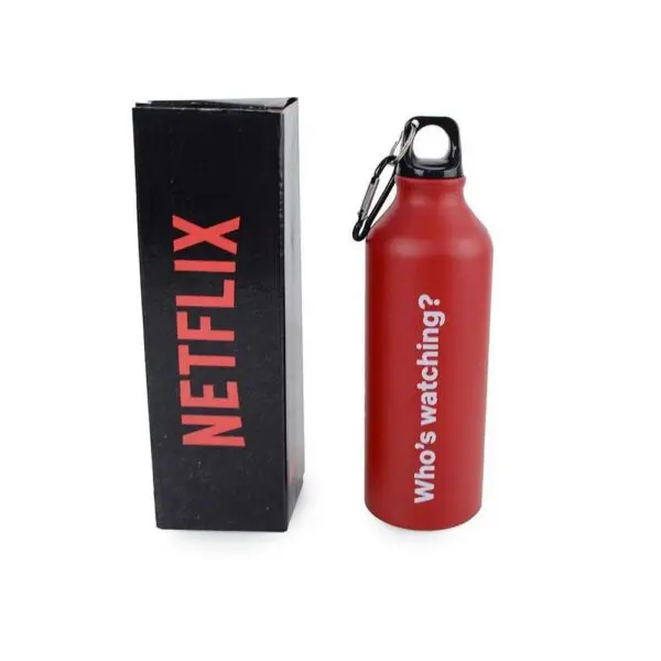 Garrafa de Agua 500ml Aluminio Perfil Netflix Pacific - Imagem 2