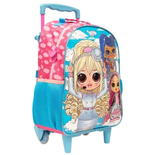 Kit Mochila de Rodinha+Lancheira Lol Surpresa Omg Xeryus - Imagem 2