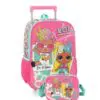 Kit Mochila de Rodinha Feminina Boneca LOL Luxcel