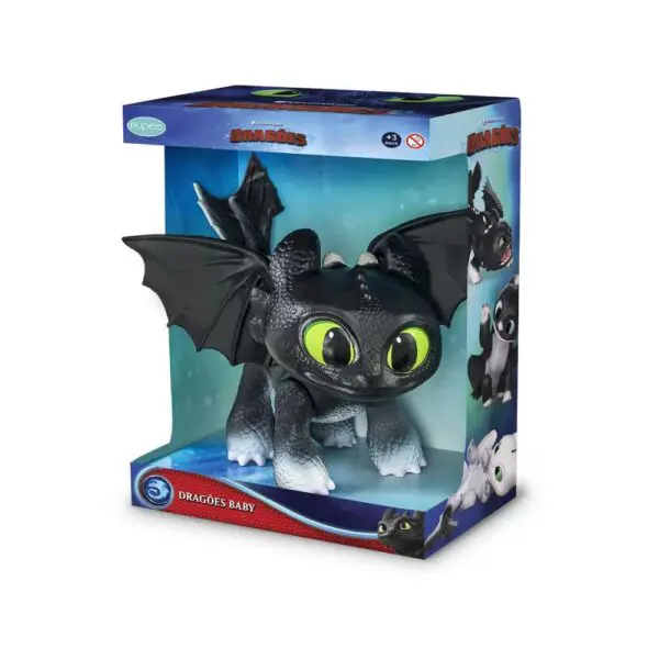 Boneco Baby Dragoes Como Treinar Seu Dragao Eclipse - Image 2