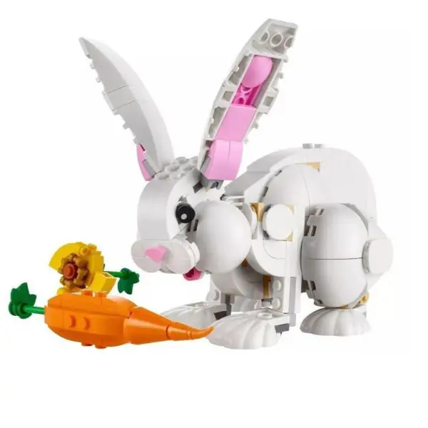 Lego Creator Coelho Branco 258 Pecas 31133 - Imagem 2