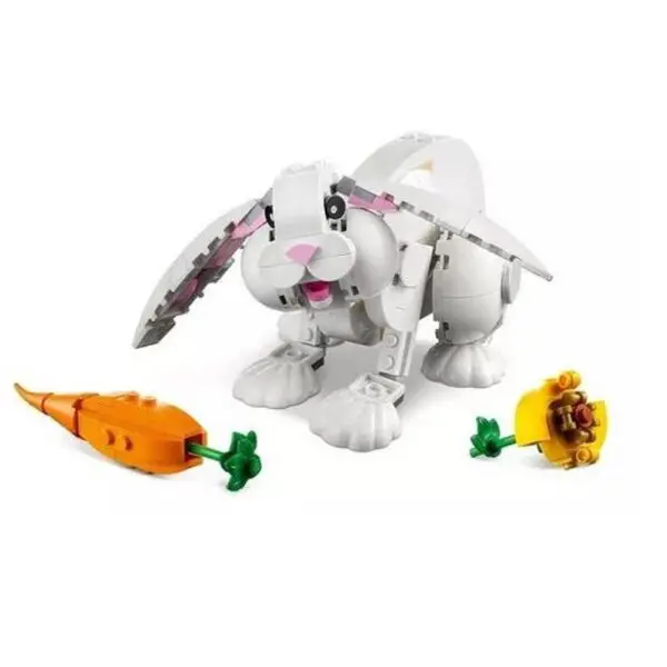 Lego Creator Coelho Branco 258 Pecas 31133 - Imagem 5