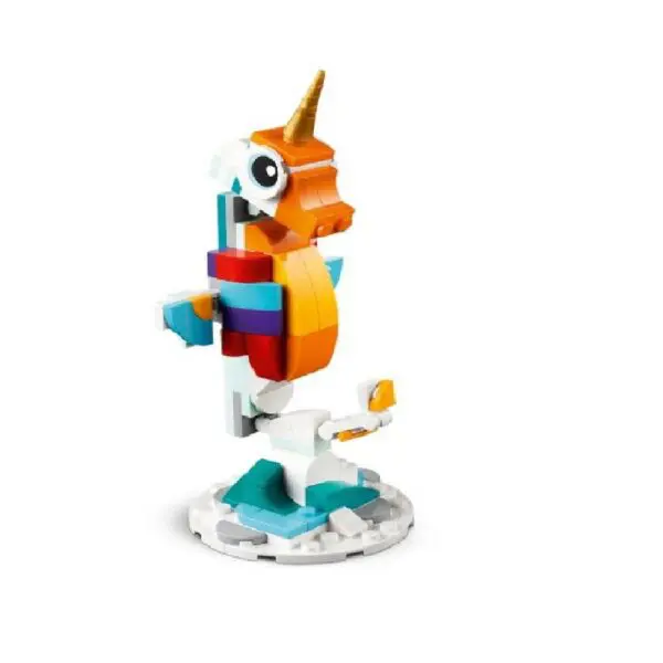 Lego Creator 3 em 1 Unicornio Magico 145 Pecas 31140 - Imagem 4