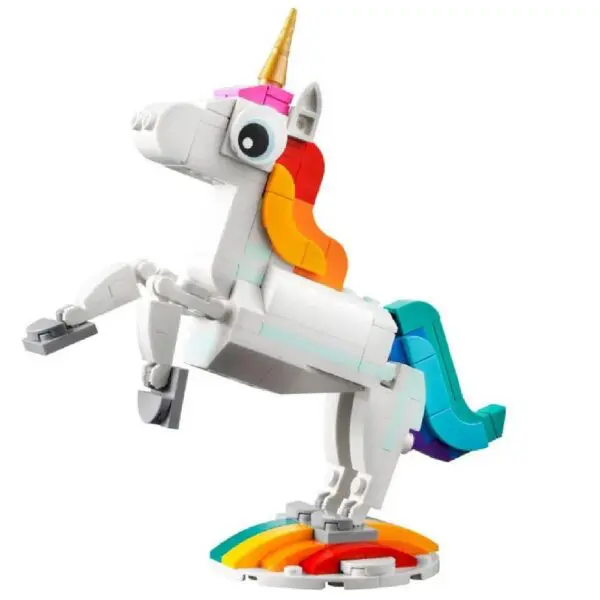 Lego Creator 3 em 1 Unicornio Magico 145 Pecas 31140 - Imagem 2