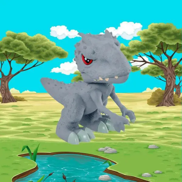Dinossauro Jurassic World Dino Baby Tiranossauro Pupee - Imagem 4