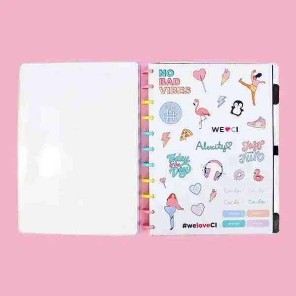 Caderno Inteligente Grande Felicity by Alexity 80 Folhas - Imagem 4