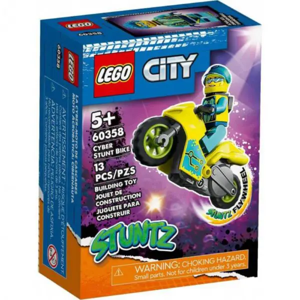 Lego City Moto Acrobatica Cibernetica 60358