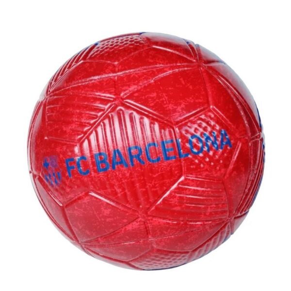 Bola de Futebol PVC N5  Barcelona Grena e Azul Futebol Magia - Imagem 2