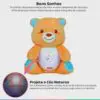 Pelúcia Infantil Ursinho Dorme Comigo Caramelo WinFun - Imagem 3