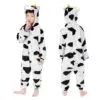 Macacao Pijama Vaquinha Kigurumi Plush Tamanho PP Dm Toys