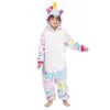 Pijama Unicornio Roupa Fantasia Macacão Tamanho PP Capuz - Imagem 3