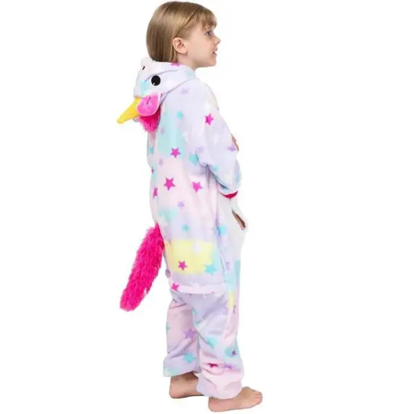 Pijama Unicornio Roupa Fantasia Macacão Tamanho PP Capuz - Image 5