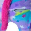 Pijama Unicornio Roupa Fantasia Macacão Tamanho PP Capuz - Imagem 7
