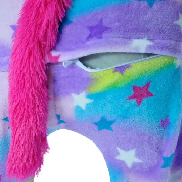 Pijama Unicornio Roupa Fantasia Macacão Tamanho PP Capuz - Image 7