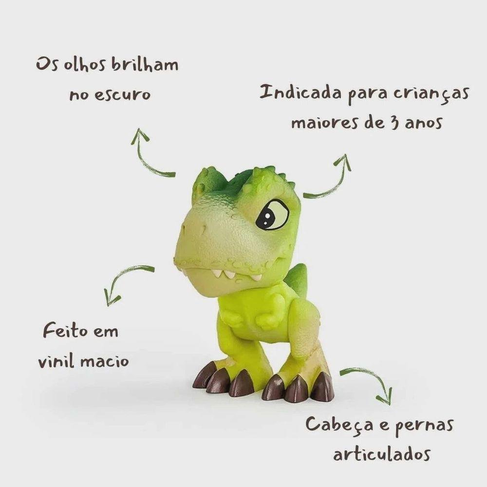 Place Games 5 Meeples Dinossauros T-Rex de madeira 33x17x9mm Verde