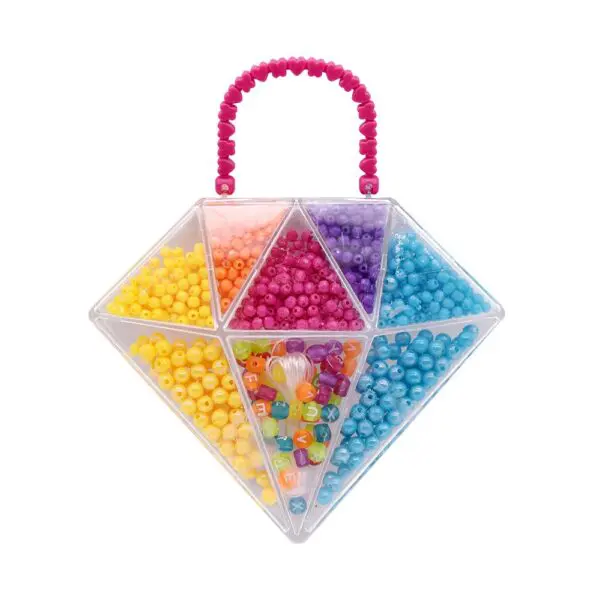 Kit Pulseira Infantil Maleta Micangas Sortido Dm Toys - Imagem 2