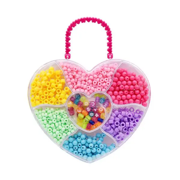 Kit Pulseira Infantil Maleta Micangas Sortido Dm Toys