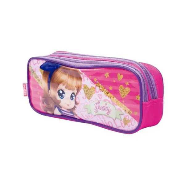 Estojo Duplo Escolar Judy Infantil 19M Sestini - Imagem 2
