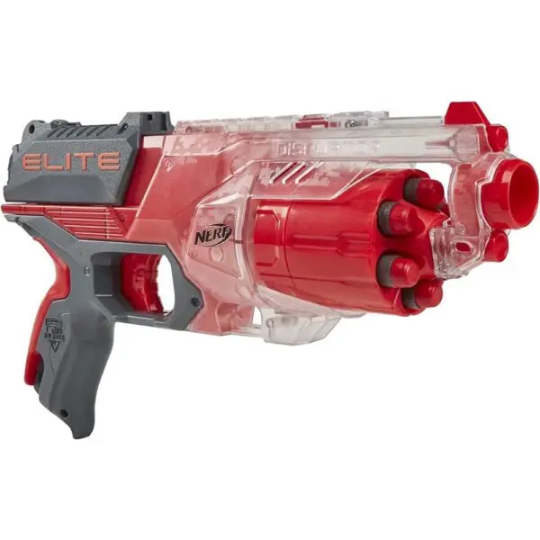 Nerf Lança Dardos Elite Disruptor Vermelho Hasbro
