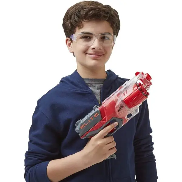 Nerf Lança Dardos Elite Disruptor Vermelho Hasbro - Imagem 2