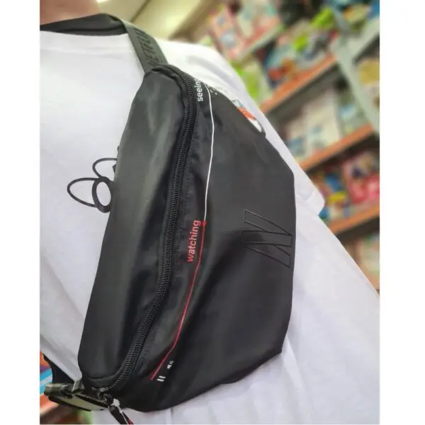 Kit Garrafinha + Pochete + Porta Celular Netflix Pacific - Imagem 7
